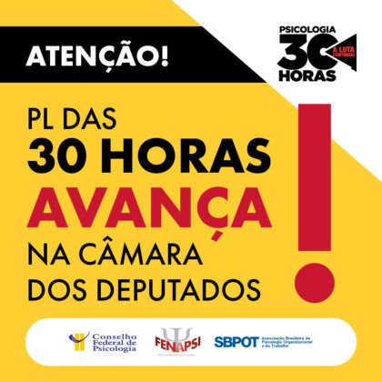 GT NACIONAL 30 HORAS: Próximos Passos do PL 1214/2019